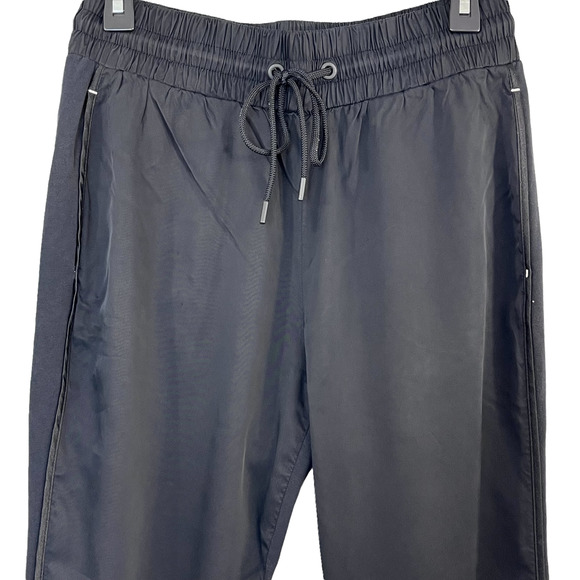 Athleta Derek Lam 10C Black Track Joggers Size Small - Picture 2 of 8